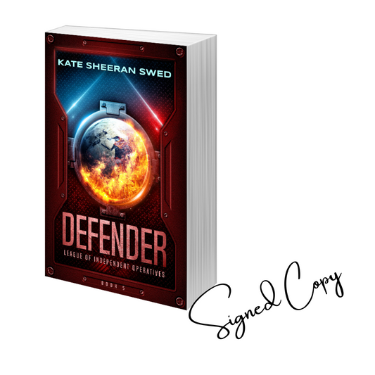 Defender (League of Independent Operatives #5) - Signed Paperback