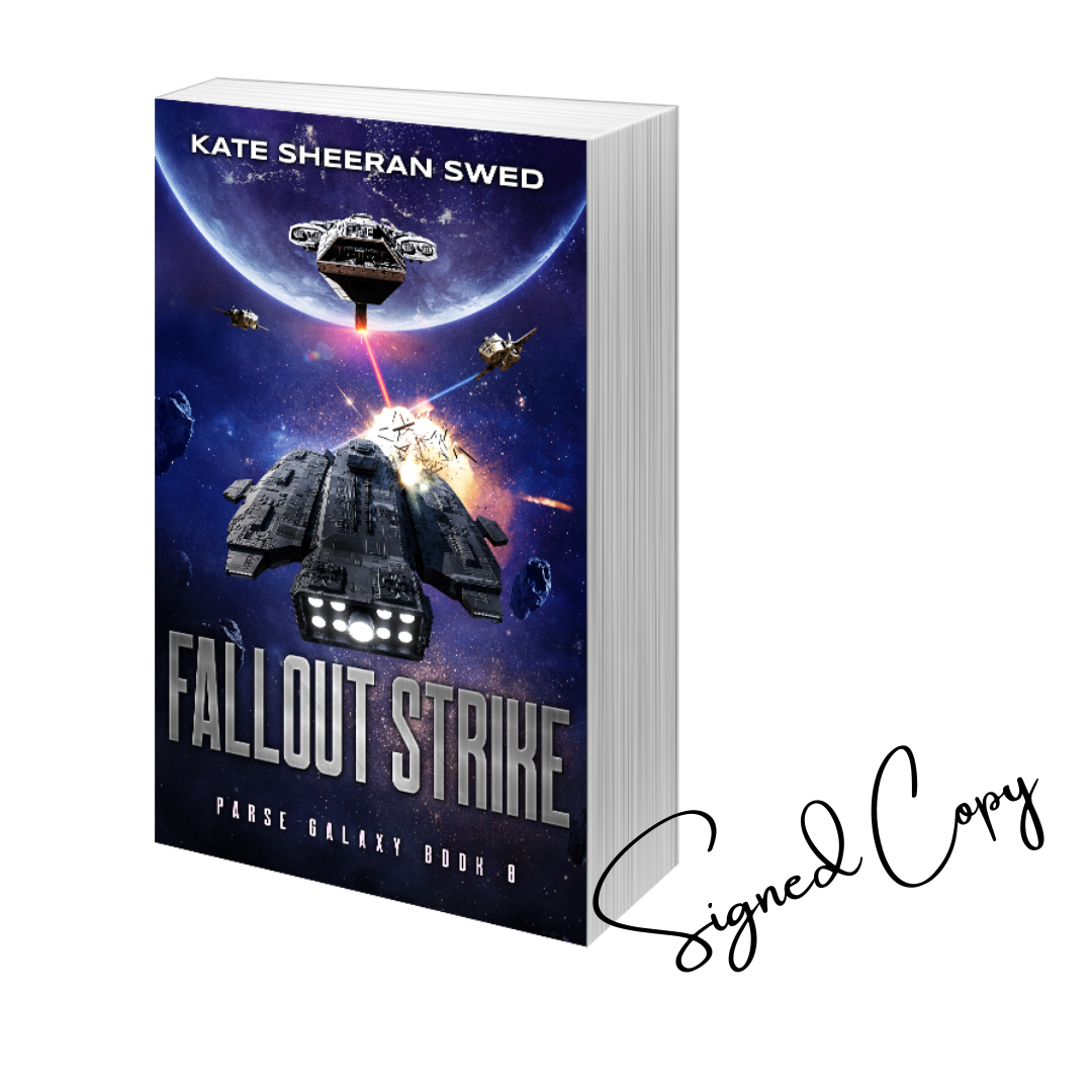 Fallout Strike (Parse Galaxy #8) - Signed Paperback
